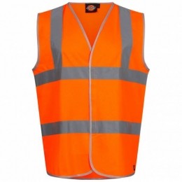 DickiesHighVisibilityVestHerenVeiligheidsvestSA30310OR