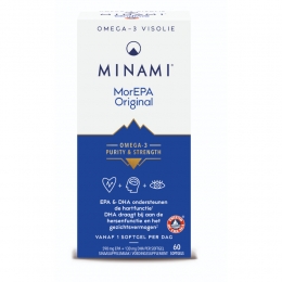 GratisVerzending2xMinamiMorEpaOriginal60softgels