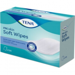 4xTENAProskinSoftWipes30x32cm135stuks