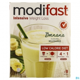 ModifastIntensiveBananaFlavourMilkshake8x55g