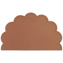 Dutsi-WelpjeSerie-SiliconenPlacemat-LeeuwenOntwerp-Kaneelbruin