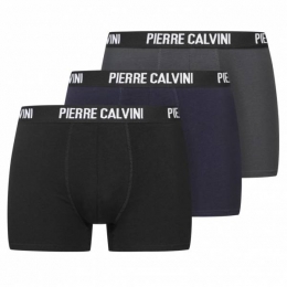 PIERRECALVINIHipsterHerenBoxershort3-pakDonker6130-3-DA