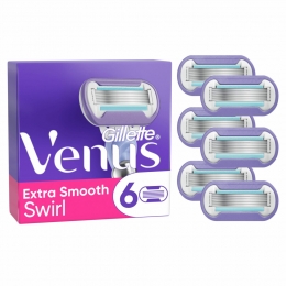 GilletteVenusScheermesjesExtraSmoothSwirl6stuks