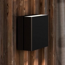 NordluxLEDbuitenwandlampTurndimbaarzwart