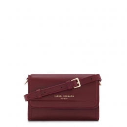 IsabelBernardCrossbodytasIsabelBernardFemmeForteKimrood-kalfsleer
