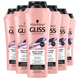 6xGlissSplitEndShampoo250ml