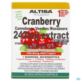 AltisaCranberry242mgExtract45Capsules