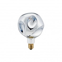 SigorLEDlampGiantBallE274W918dimbaarzilver-metaal