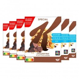 6xKelloggsSpecialKDarkChocolate300gr