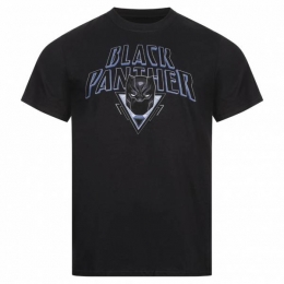 BlackPantherMarvelShieldHerenT-shirtFCMTS070BLK