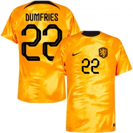 NederlandsElftalADVMatchShirtThuis2022-2023Dumfries22
