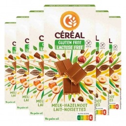 5xCralMelkchocoladeTabletmetHazelnoot100gr