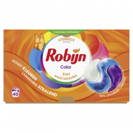 RobijnWascapsules3-in-1Color40stuks