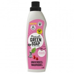 MarcelsGreenSoapWasmiddelPatchouliCranberry23Wasbeurten1liter