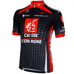 JerseykortemouwCAISSEDEPARGNEvoorherenMaatSFietsshirtFietskleding