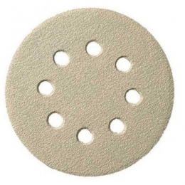 KlingsporSchuurpapierRond125Klitteband8Gaten5stP60