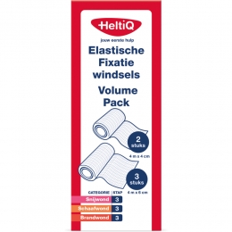 HeltiQElastischeFixatiewindselsVolumePack2stuks4mx4cm3stuks4mx6cm5stuks