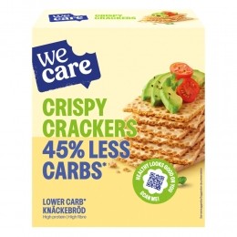 WeCareLowerCarbCrackersCrispy100gr