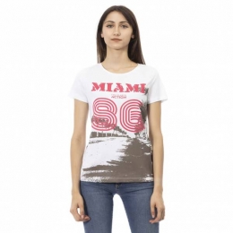 TRUSSARDIActionDamesT-shirtWit2BT11MI001