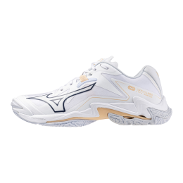 MizunoWAVELIGHTNINGZ8VolleybalschoenenWitNavyPeonyPeachParfaitDamesMaat42