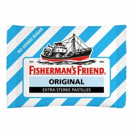 3xFishermansfriendOriginalExtraStrongSuikervrij25gr