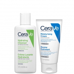 CeraVeTravelSizeHydratingCleanserMoisturisingCreamforNormaltoDrySkin