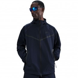 NikeTechSportswearWindrunnerJackDonkerblauwZwart