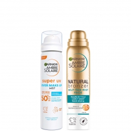 GarnierAmbreSolaireFaceSPF50MistandSelfTanMist75ml