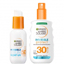 GarnierAmbreSolaireInvisibleSunProtectionSPFFaceBodyBundle