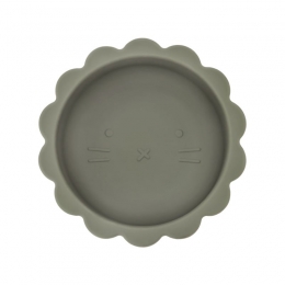 Dutsi-WelpjeSerie-SiliconenBabykommetje-LeeuwenOntwerp-350ml-Sage