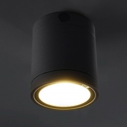 HeitronicLEDplafondlampNegrovoorbuiten