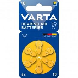 VartaHearingAidBatteries10Blister6stuks