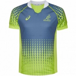 AustraliWallabiesASICSWedstrijdHerenRugbyshirt2113A009-021