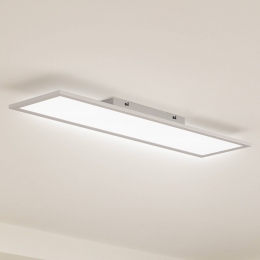 LindbyLEDpaneelEnhifewit80x20cmmetaal4000K