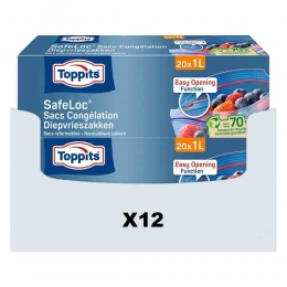 12xToppitsDiepvrieszakjes1liter20stuks