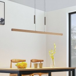 LucandeLEDhanglampTamlinbeukenhout140cm3000K