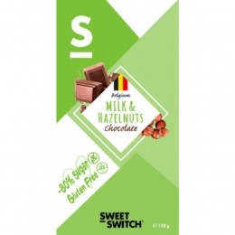 6xSweet-SwitchChocoladeMelkHazelnoot100gr