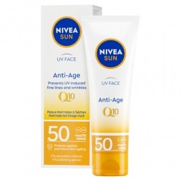 6xNiveaSunAnti-AgeQ10ZonnecrmeGezichtSPF5050ml