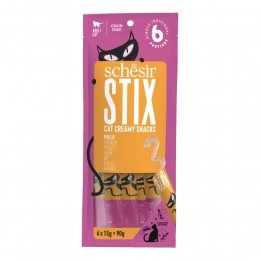 12xSchesirKattensnackStixKip6x15gr