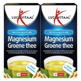 2xLucovitaalTheeMagnesium20stuks