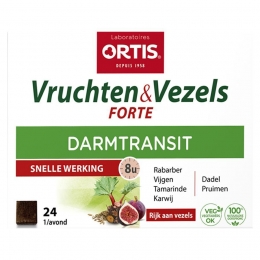 OrtisVruchtenVezelsForteBlokje24