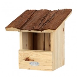 Nestkastroodborstboomschorsdak-Esschertdesign