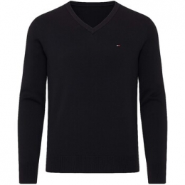 SweaterTommyHilfigerEssentialCottonVNeck