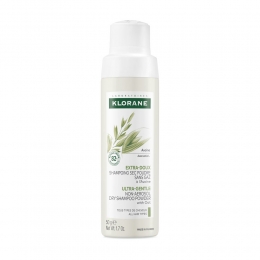 KloraneExtraZachteDroogshampoometHavermelkAlleHaartypes50g