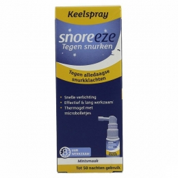 SnoreezeTegenSnurkenKeelspray235ml