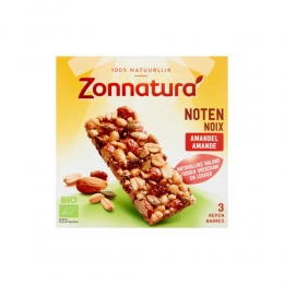 ZonnaturaMuesliNotenmixReepAmandelBiologisch3x25gr