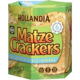 3xHollandiaMatzeCrackersSpelt100gr