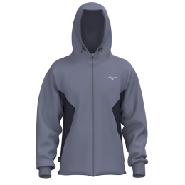 MizunoAthleticsSweatJacketBlauwGraniteHerenMaatL