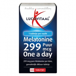 GratisVerzending3xLucovitaalMelatoninePuur0299mg500tabletten