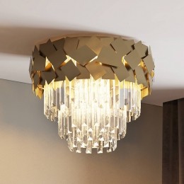 LucandeMiraiaplafondlampvankristalgoud
